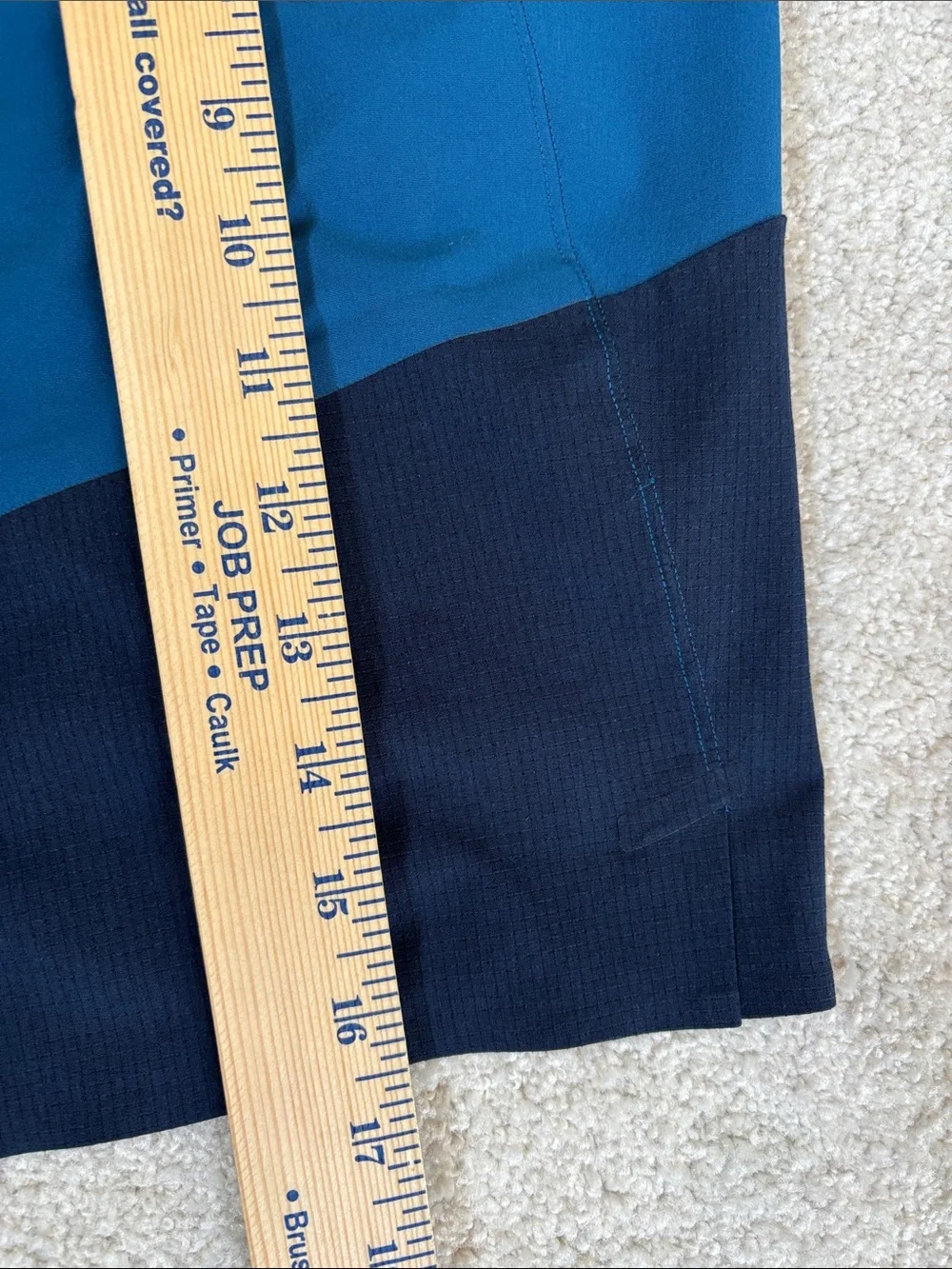 Lululemon License To Train Blue Two Toned Lined Performance Shorts‎ Mens Medium